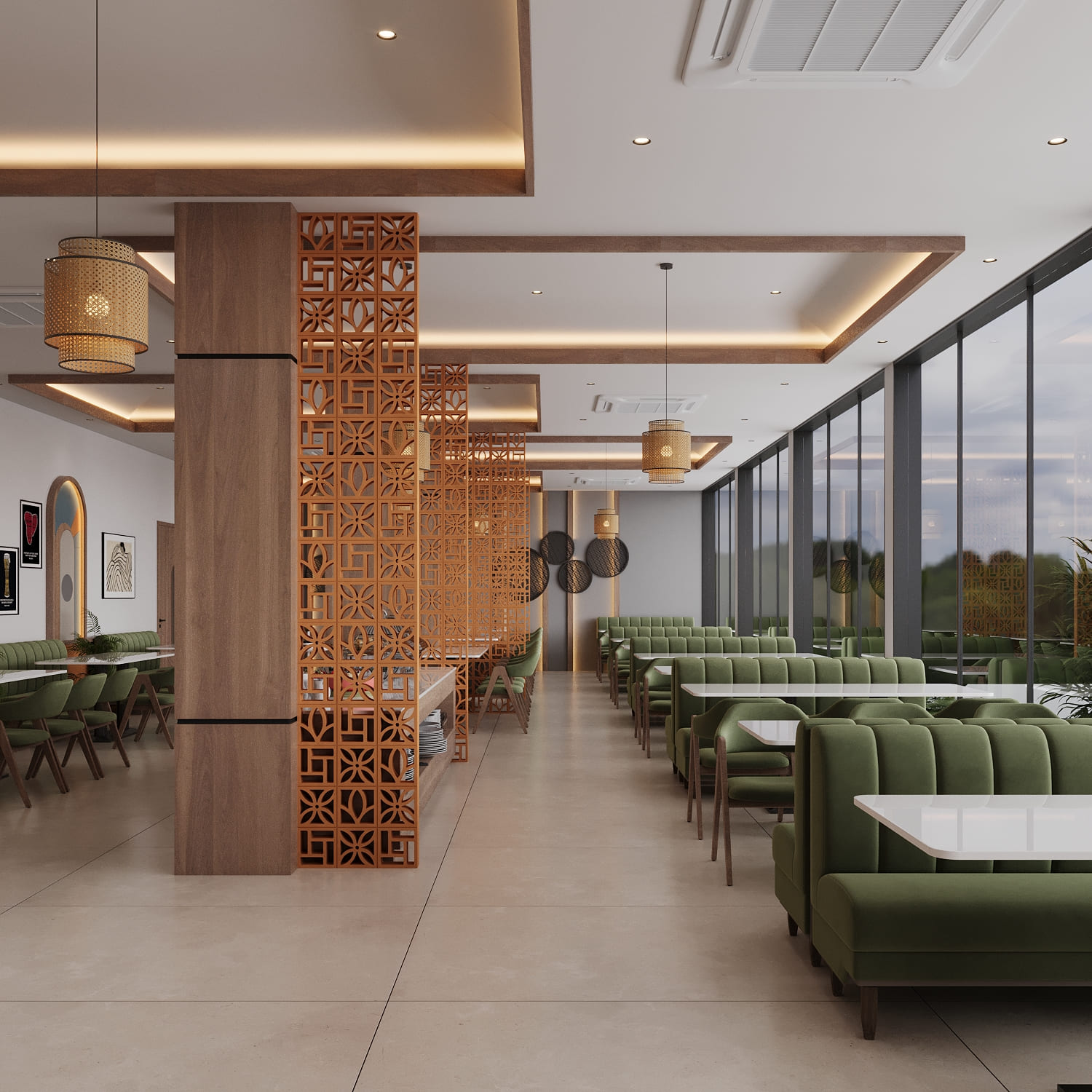 1005 RESTAURANT AREA 3 | Intedge Design