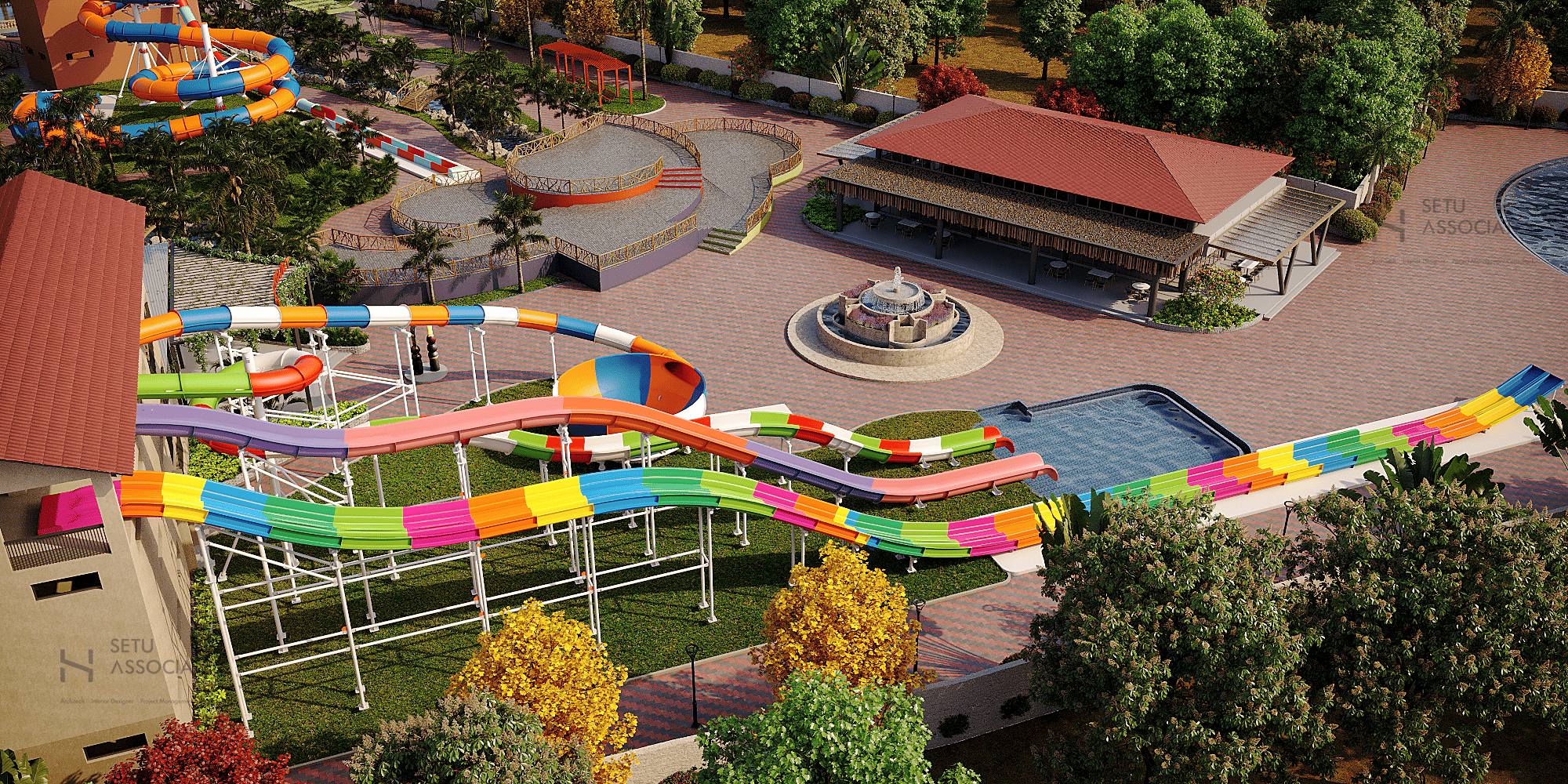 Krishnavi Waterpark Camera002 | Intedge Design
