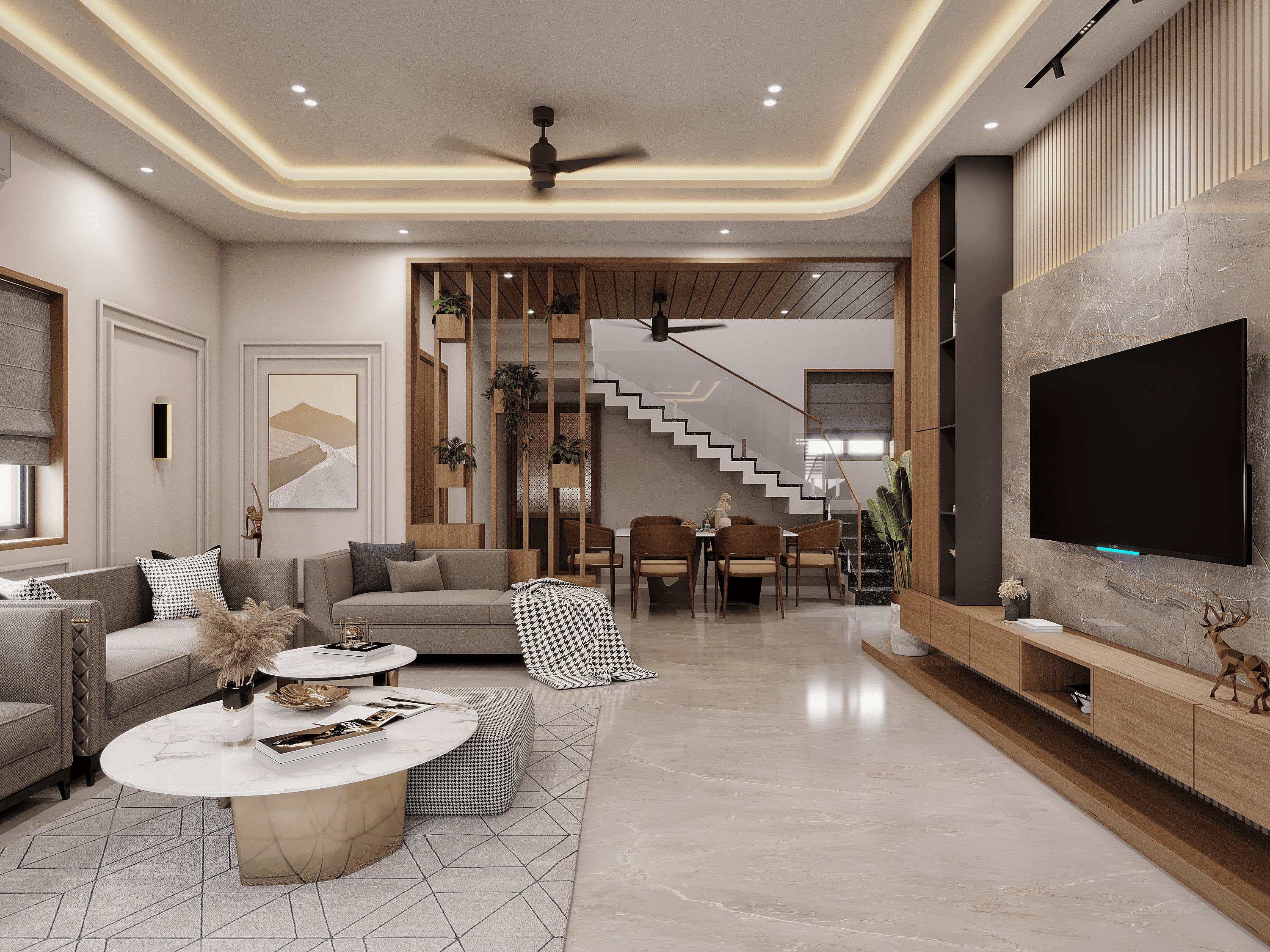 Living Area 01 | Intedge Design