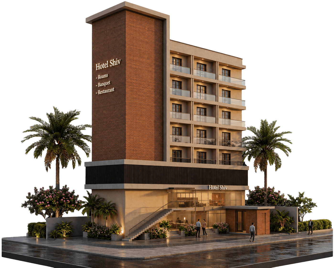 Shiv Hotel | Intedge Design